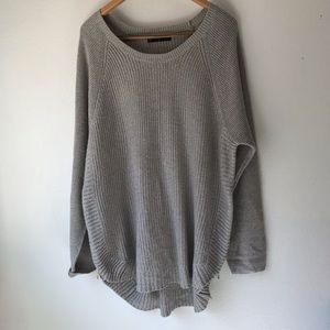 Plus size Gray Sweater